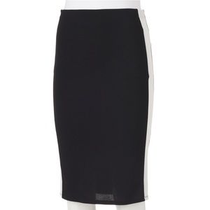 Joe B. Side striped pencil skirt XL NWT